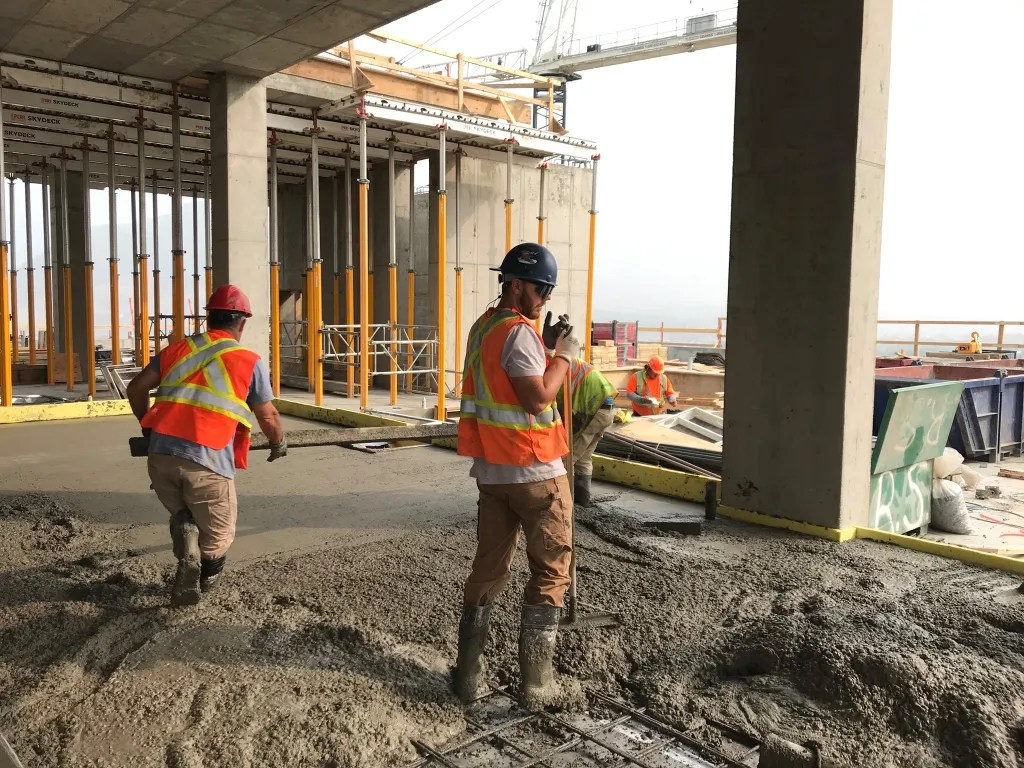 Commercial Slab Pour