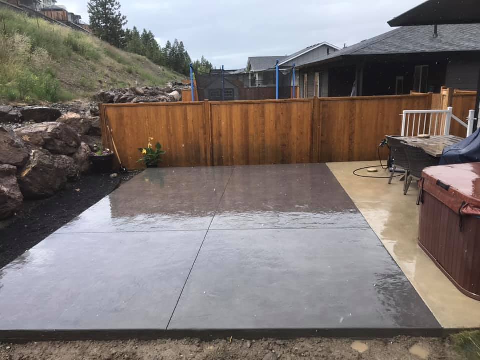Kamloops Stamped Concrete